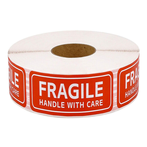 Fragile Warning Sticker