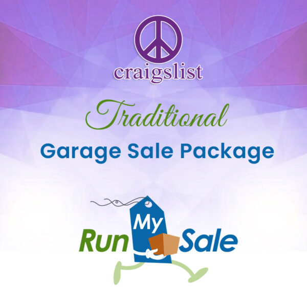 Craigslist Traditional Garage Sale Package